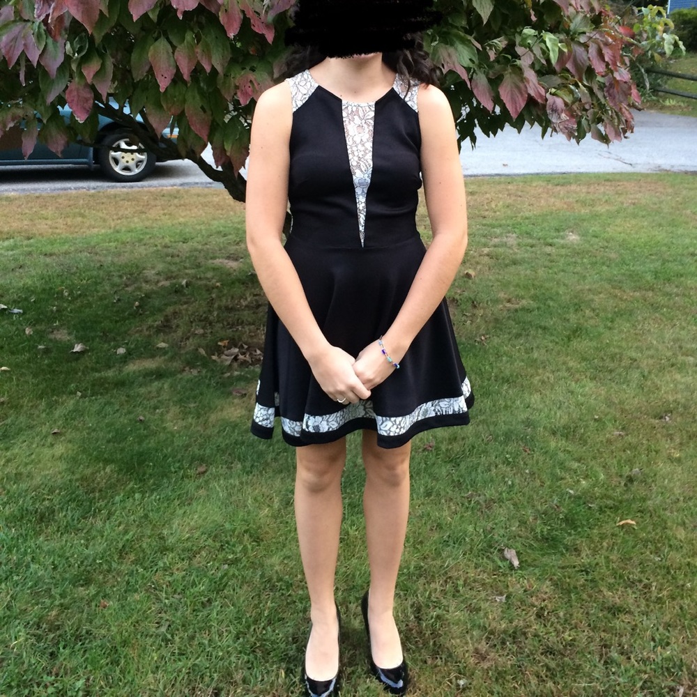 Black semi formal dress